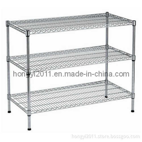 Chrome Wire Display Shelving